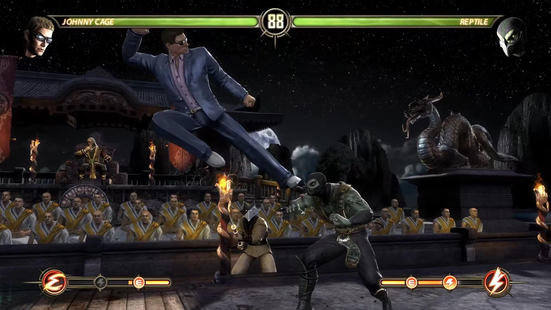 Mortal Kombat 9 - геймплей игры Windows